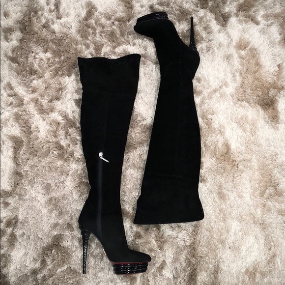 Cesare Paciotti Women’s Over the Knee Boots - Picture 5 of 8